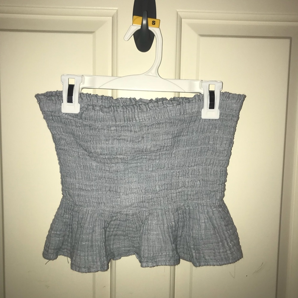 AMERICAN EAGLE ruffle tube top